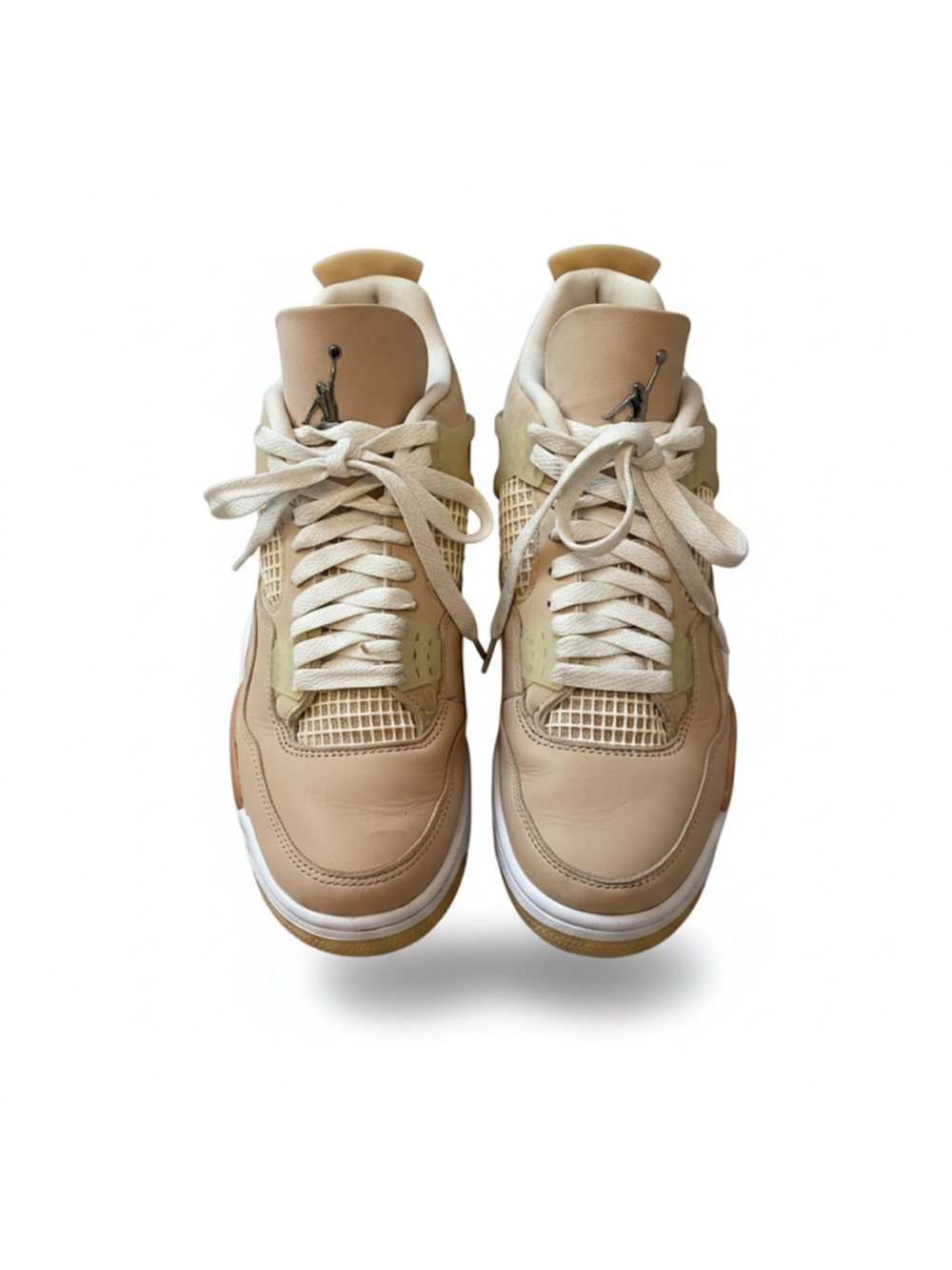 Women’s size 9 Jordan Air Jordan 4 Sneakers in Beige and White
